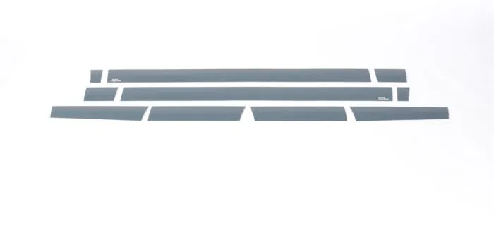 9751240BP – PUTCO Rocker Panel Molding, 10 Piece Black Stainless Steel 5.52 Inch Height